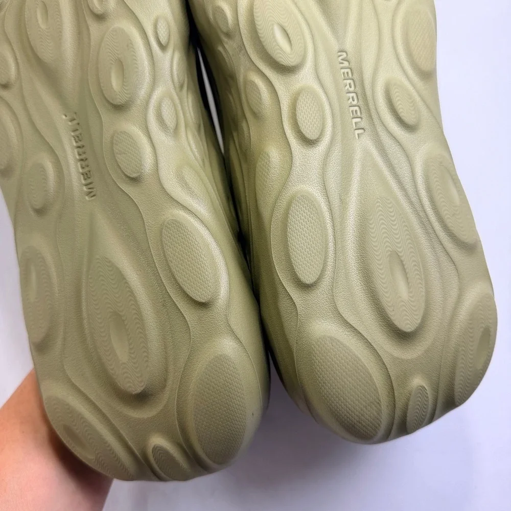 Merrell Hydro Slide 2 Sandal Mens 11 Mosstone Green Rubber Sport Comfort Outdoor